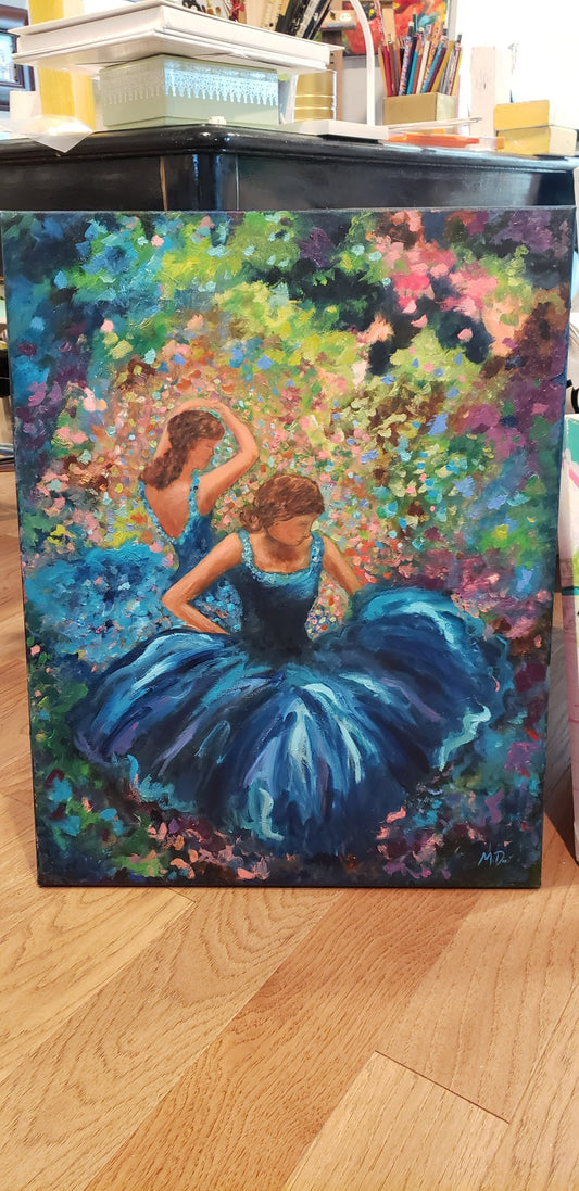 Ballerinas Original by Michelle Dini