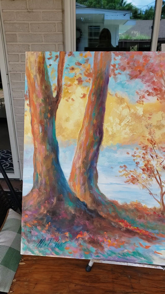 Trees of Life Original by Michelle Dini